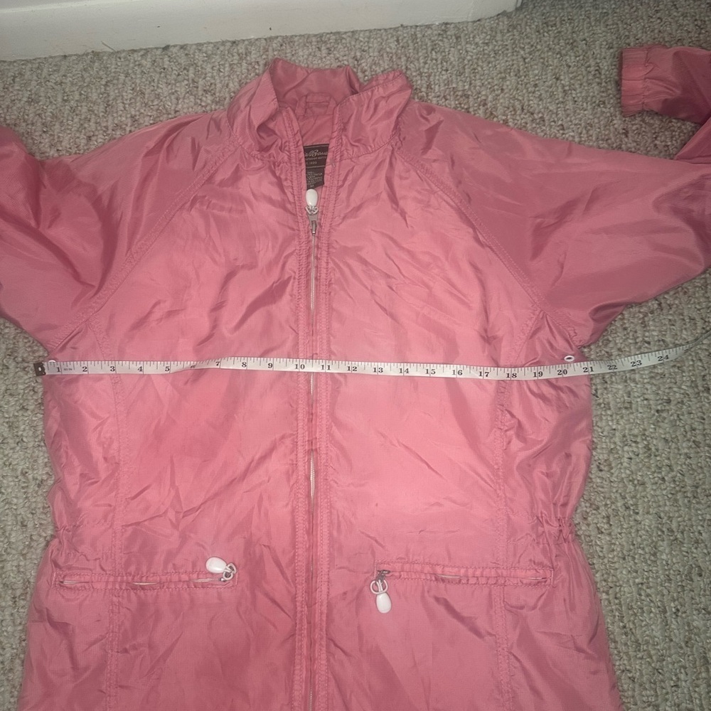 Eddie Bauer Pink Outdoor Windbreaker Jacket size M - Picture 8 of 10